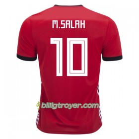 Billige Fotballdrakter Egypt M.Salah 10 VM 2018 Hjemmedraktsett